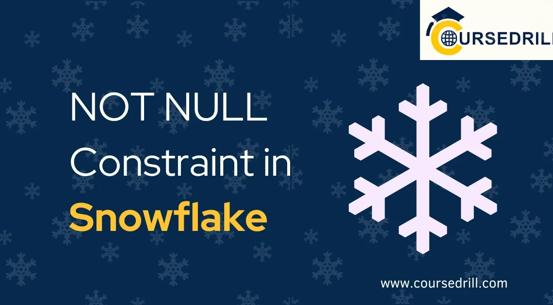 NOT NULL Constraint in Snowflake 1 NOT NULL Constraint in Snowflake