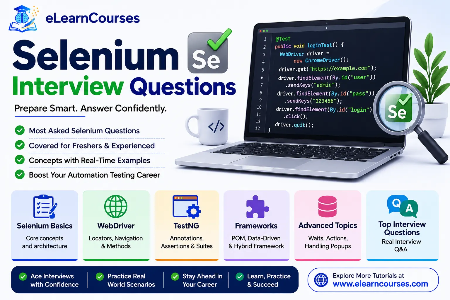 Selenium Interview Questions